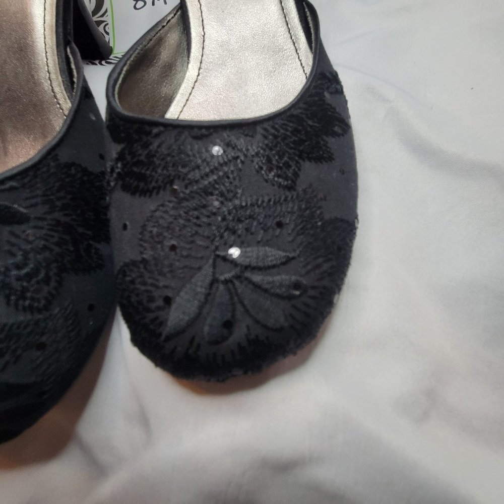 Steve Madden Black strapless pumps size 8M